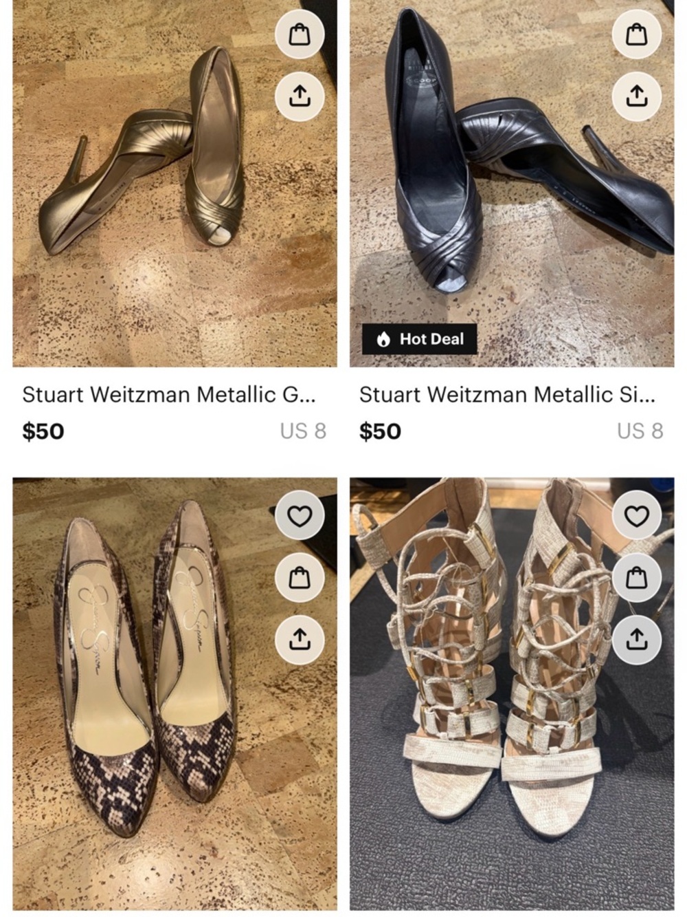 LOT Stuart Weitzman, Jessica Simpson, Vince Camato - Mother’s Day Special LOT